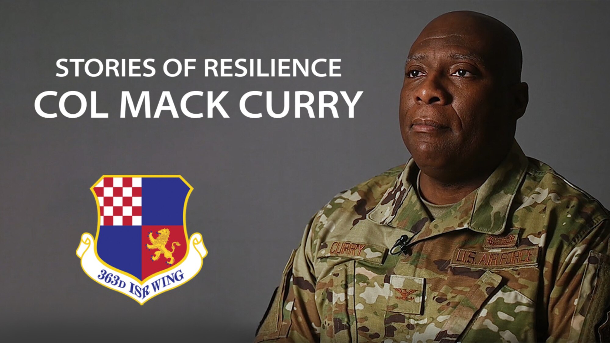 Portrait of Col Mack Curry