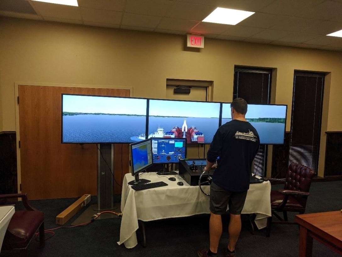 Portable CHL Ship Tow Simulator
