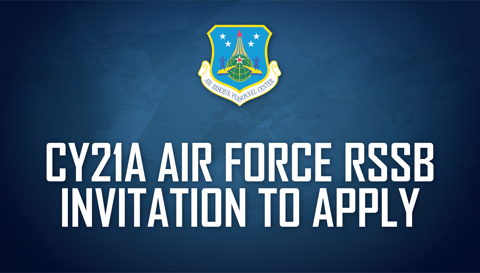 CY21A Air Force Reserve School Selection Board Invitation to Apply