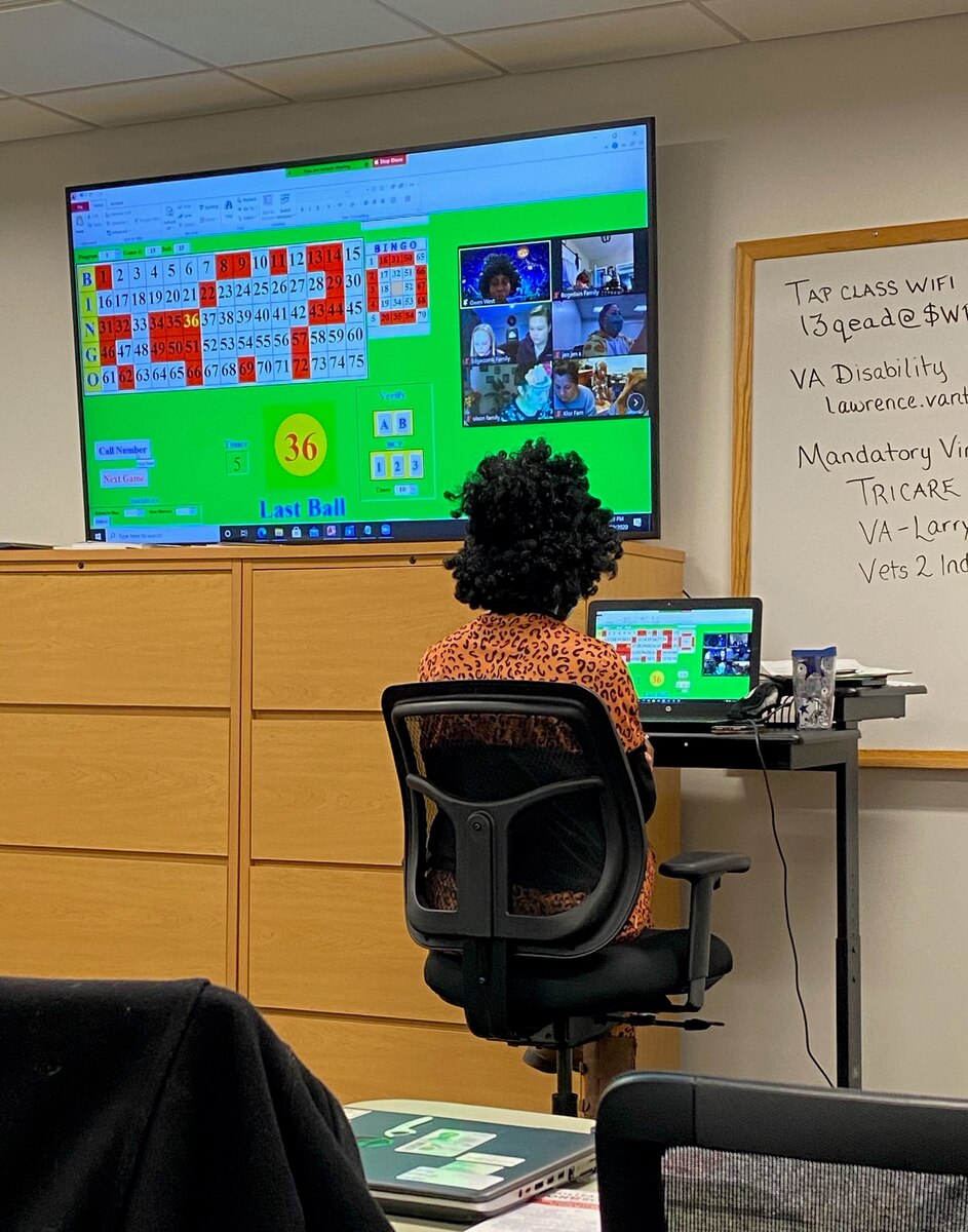 Whiteman A&FRC team hosts virtual bingo for families of deployed Airmen