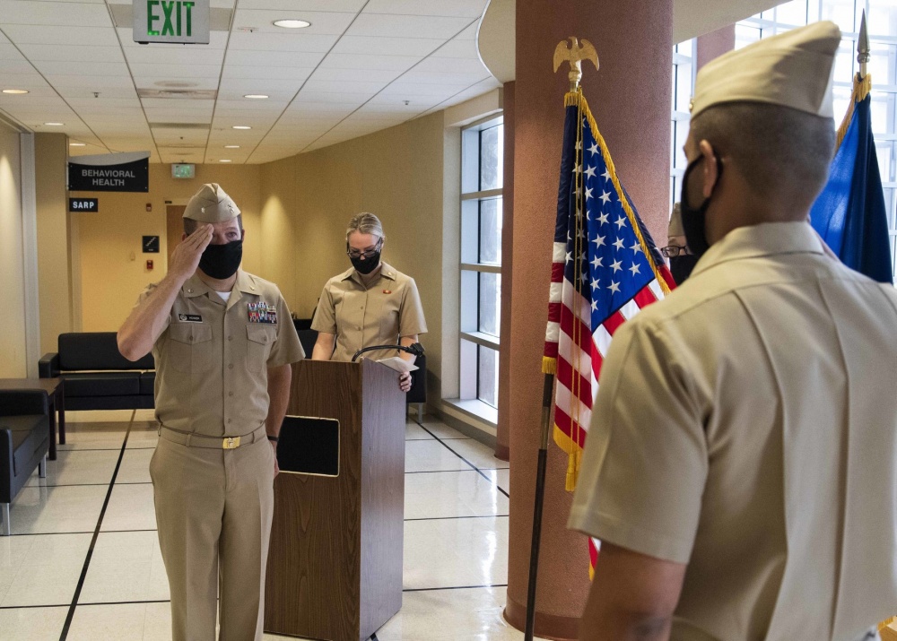 Leadership changes hands at Naval Branch Health Clinic Mayport and Navy
