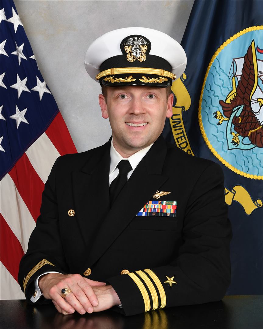 Commander Neil “Lil’ Buddy” Fletcher United States Navy Commanding
