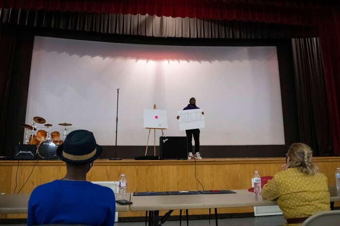 Altus AFB talent showcase.