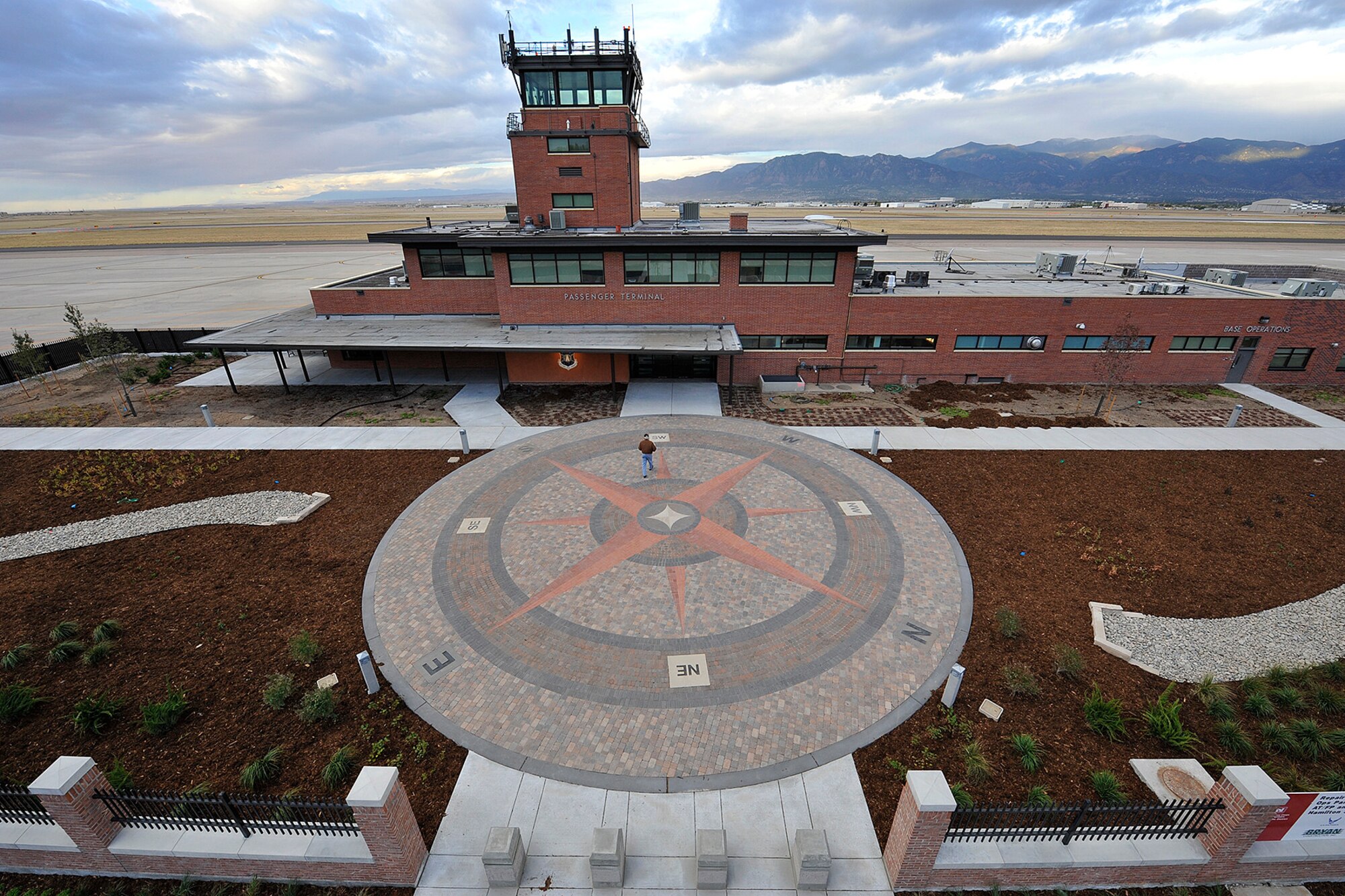 Photo of the Peterson passenger terminal