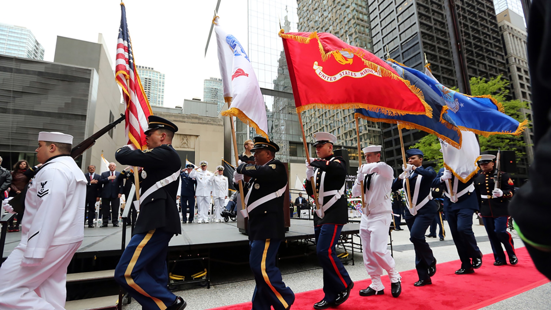 The “Why” of the Military Color Guard – Marine Corps, Navy, & Coast Guard