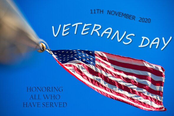 Digital art graphic created on Nov. 10, 2020 to honor the veterans who have served in the U.S. Armed Forces. (U.S. Air Force graphic by Senior Airman Branden Rae)