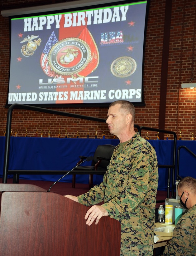 Marine Corps Birthday Celebration on DSCR