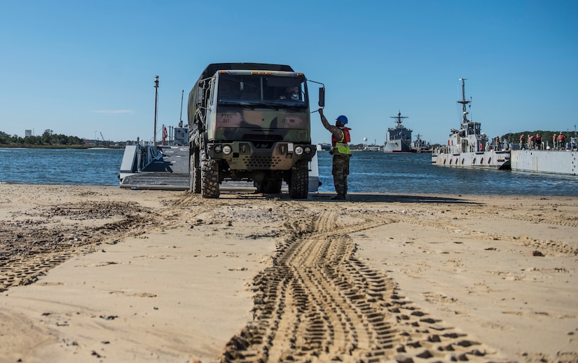 7th TB(X) soldiers conduct joint exercise with Navy