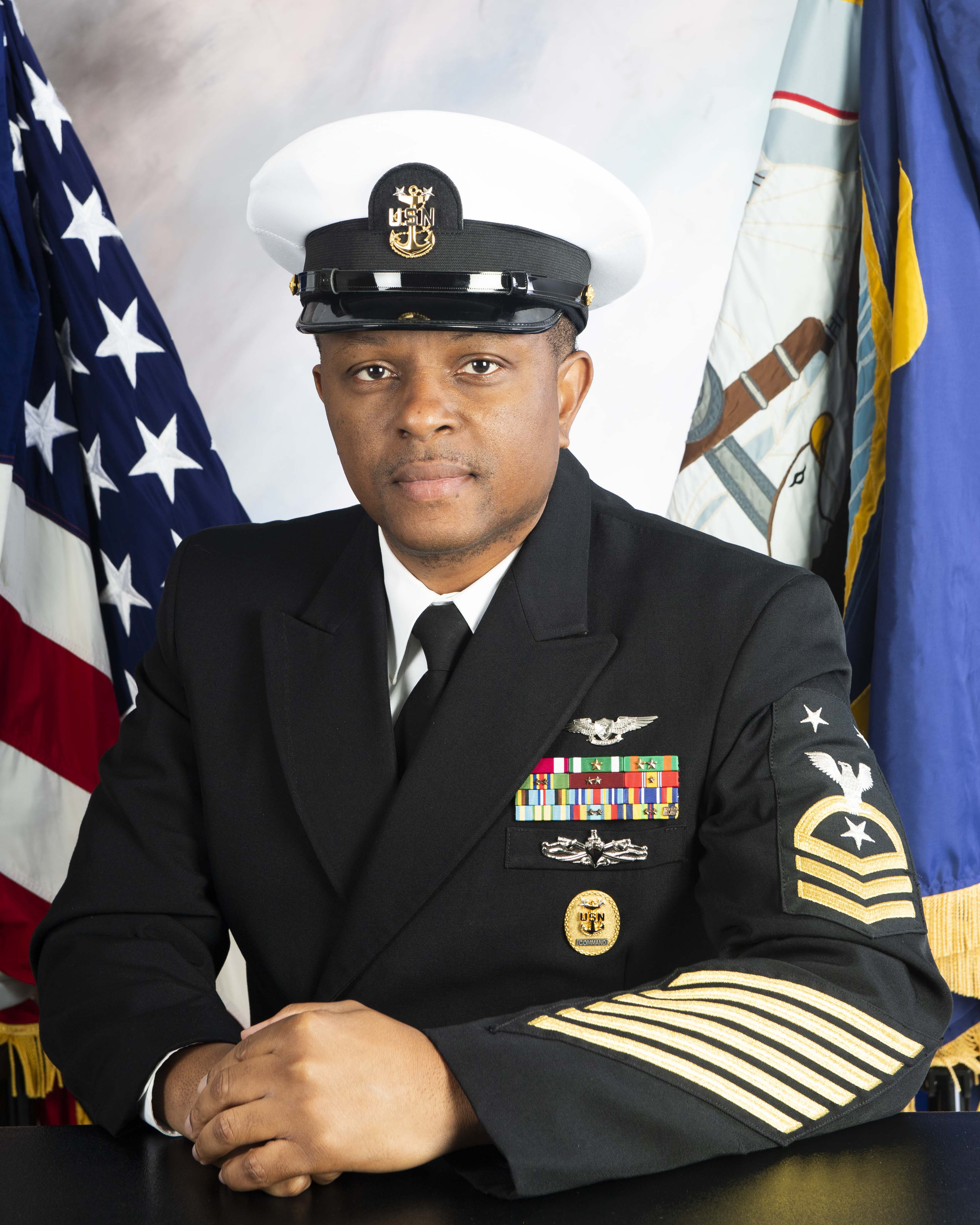 Command Master Chief CMDCM (AW/SW) Miles A. Gray HSC 22