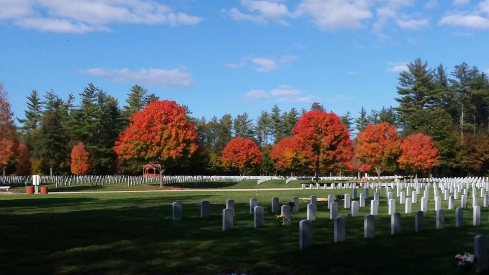 NH Veterans Cemetery will conduct a Veterans Day ceremony that's closed to the public. It can be viewed remotely from their official Facebook page.