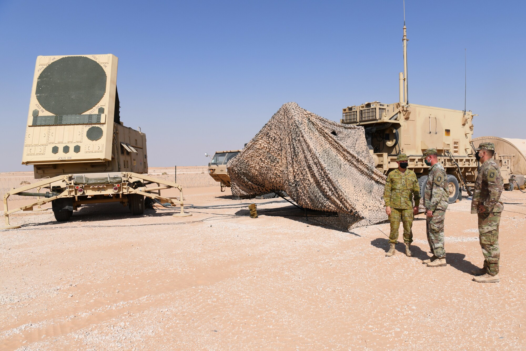 ARCENT Australian deputy commander of operations visits PSAB