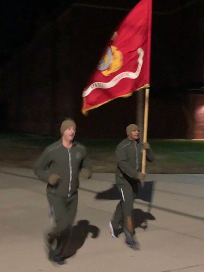 To commemorate 245 years of our Corps service to its Country,  the Marines of the Ozarks from Marine Corps Detachment, Fort Leonard Wood ran 245 continuous miles 4-6 Nov 2020 aboard Fort Leonard Wood
