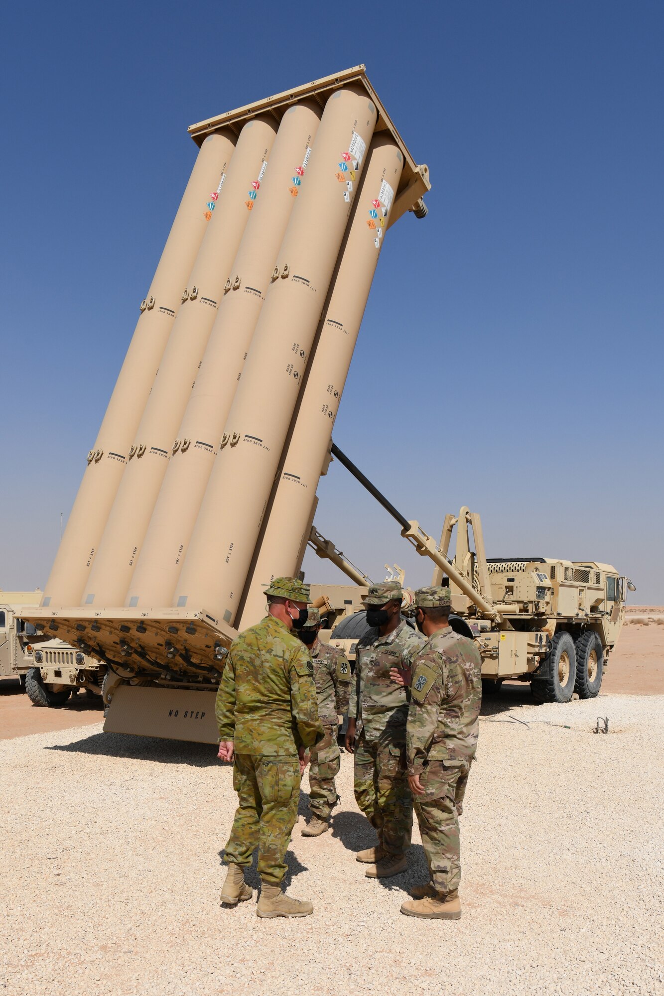 ARCENT Australian deputy commander of operations visits PSAB