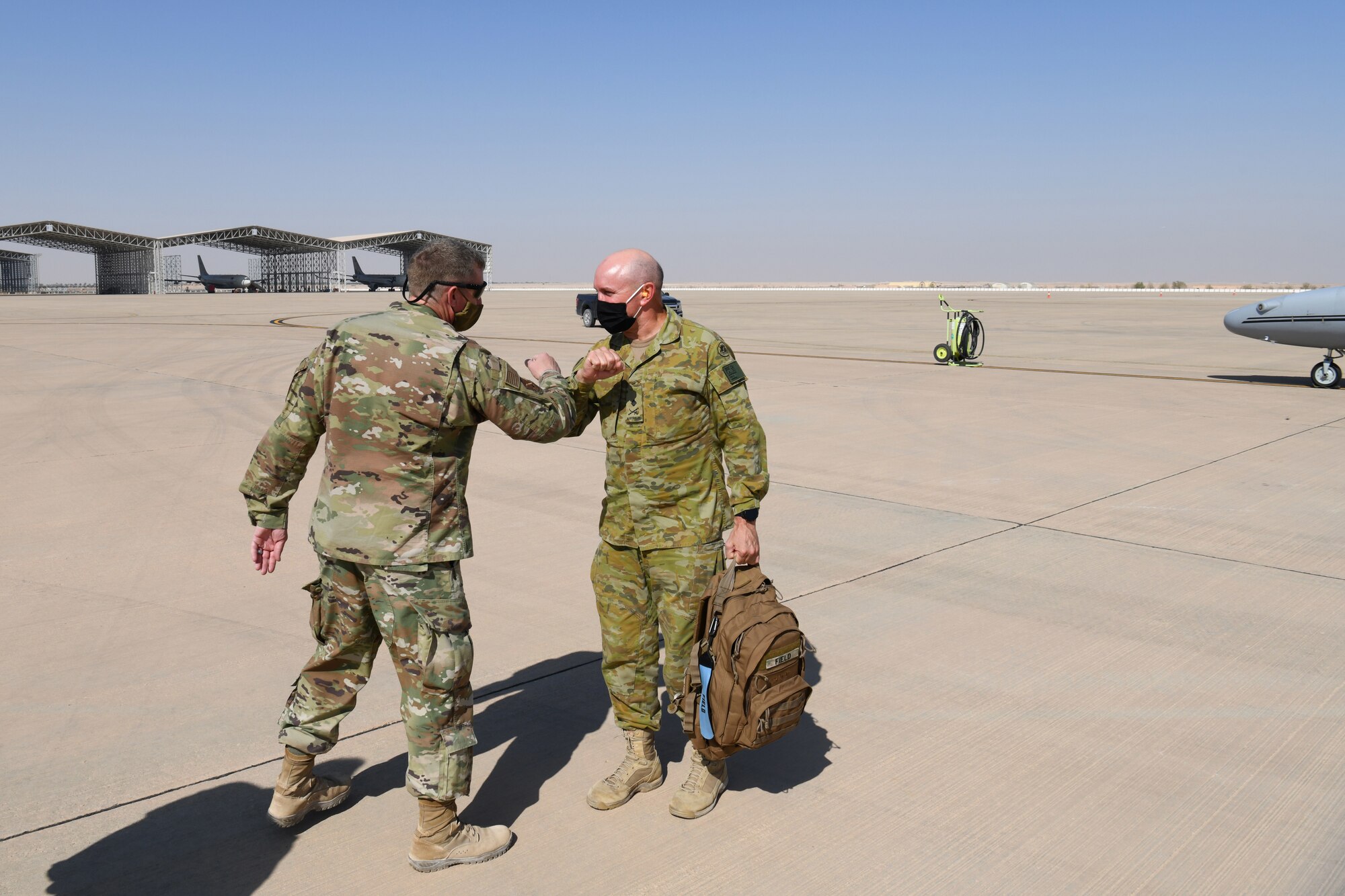 ARCENT Australian deputy commander of operations visits PSAB