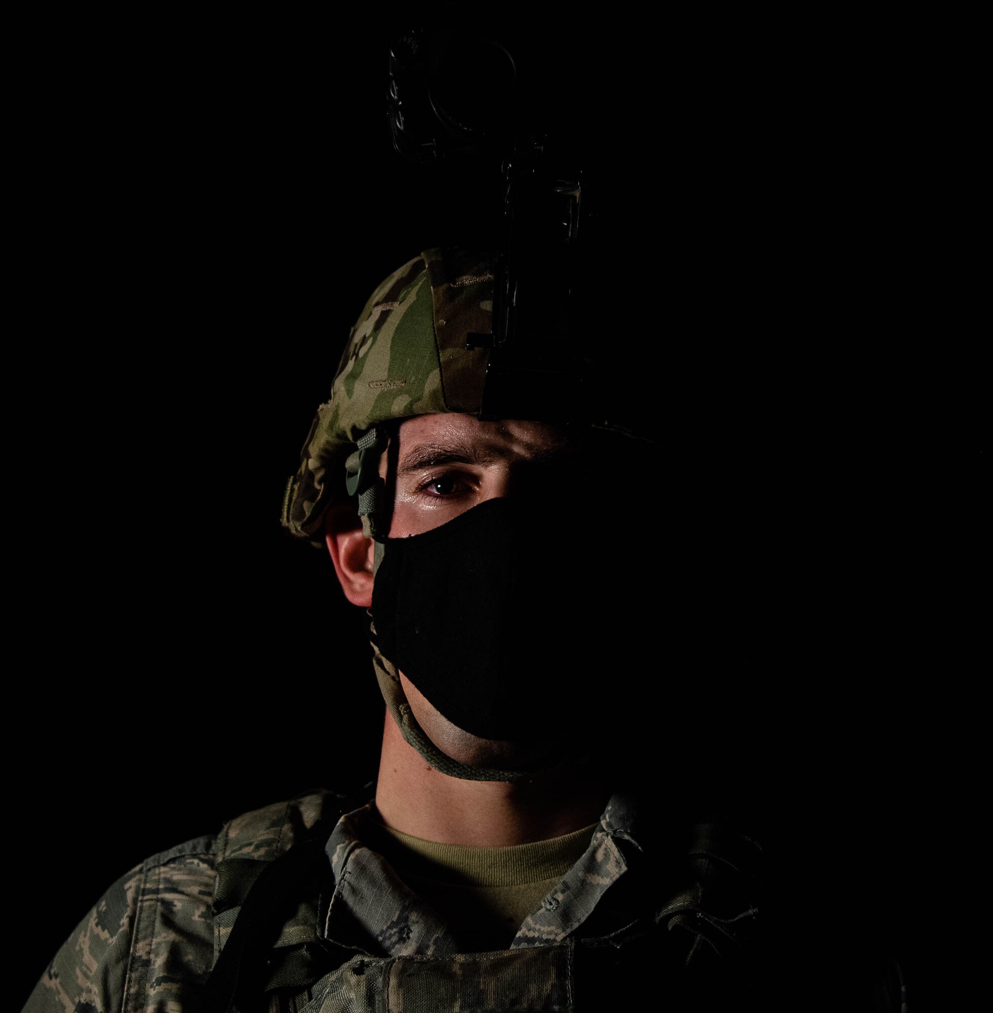 A 633rd Security Forces member poses for a photo.