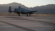 A photo of an A-10 taxiing