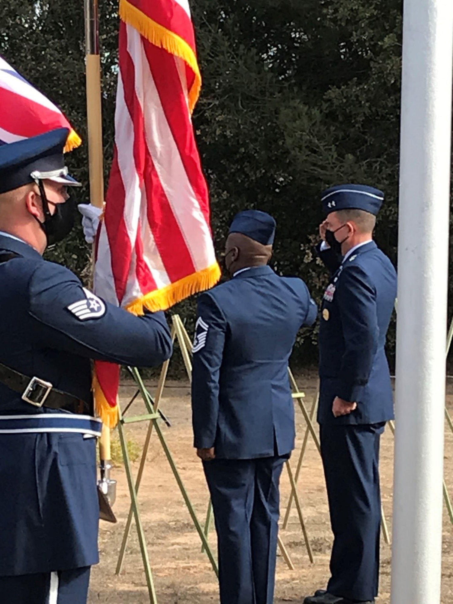 Photo of Veterans Day Ceremony at Pine Grove Cemetery