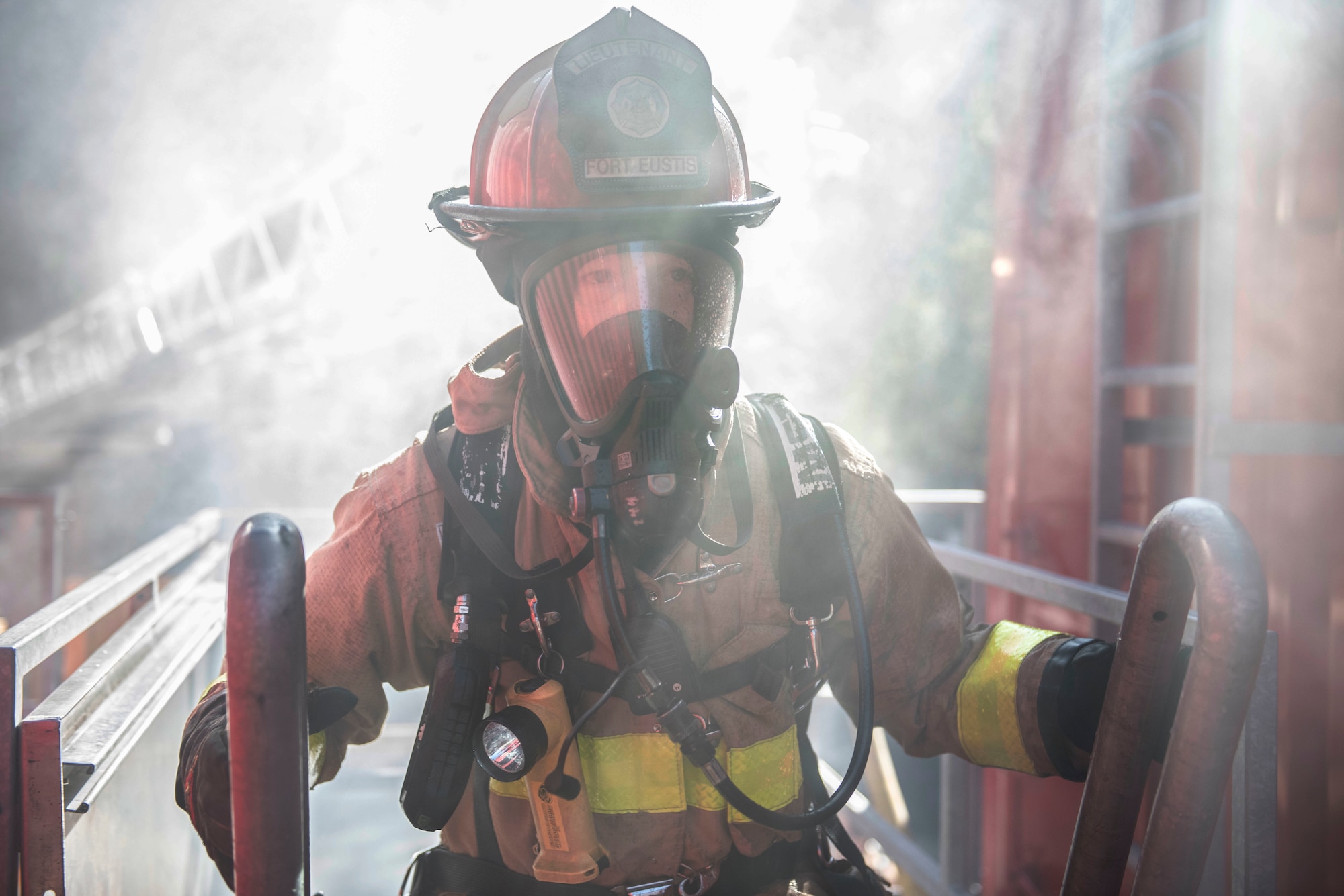 At port or on dry land, fire department will defend