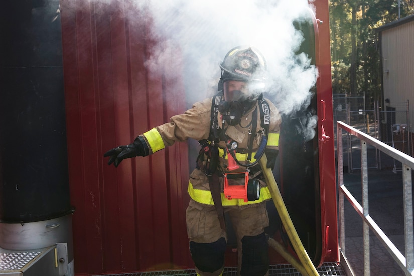 At port or on dry land, fire department will defend