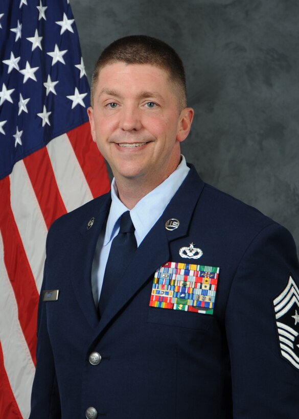 916th Air Refueling Wing Command Chief, Chief Master Sergeant David J. Melby