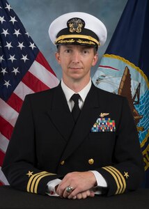 Executive Officer, Cmdr. Courtney Herdt, HSM-74