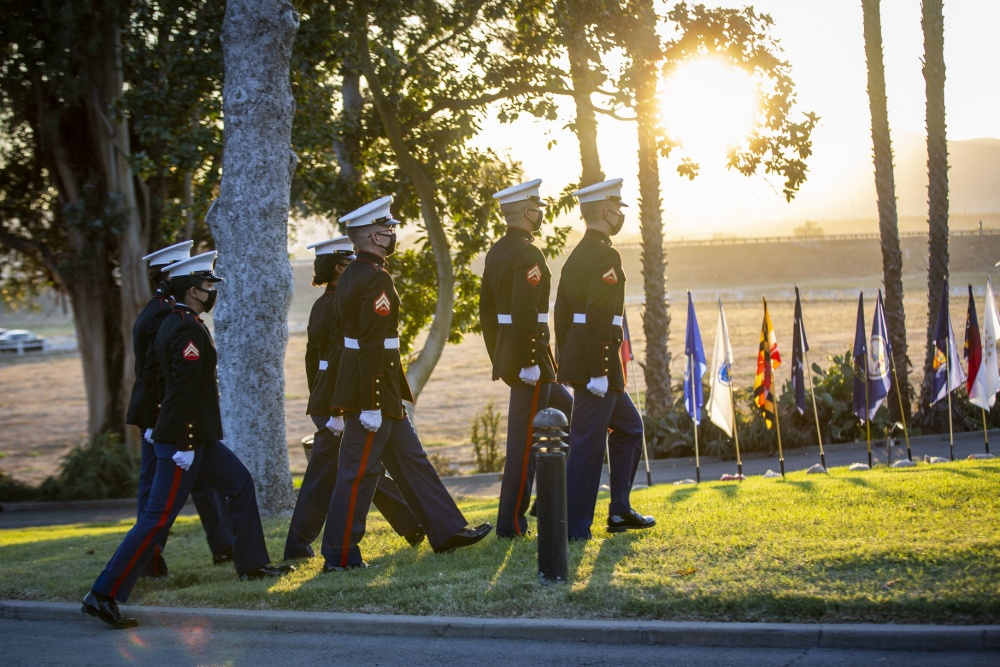 Camp Pendleton Hosts The 78th Annual Evening Colors Ceremony