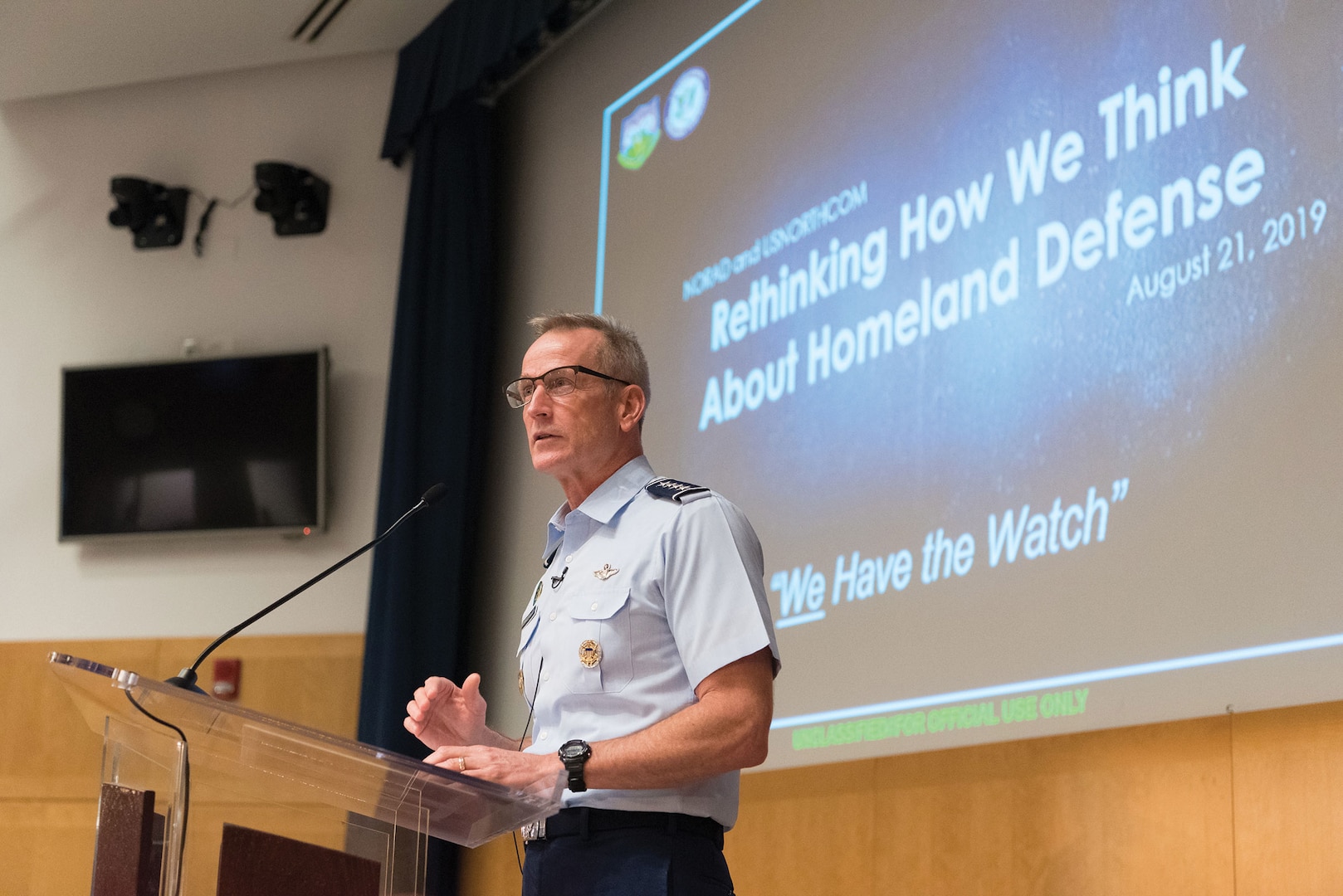 General Terrence O’Shaughnessy addresses National Defense University’s combined colleges