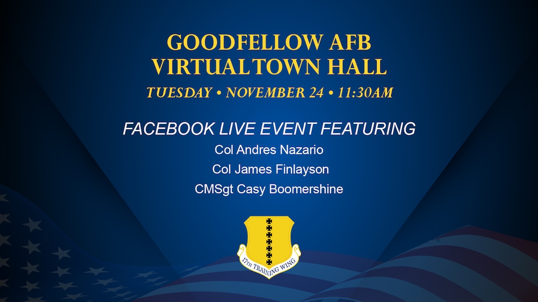 GAFB Virtual Town Hall Nov 24