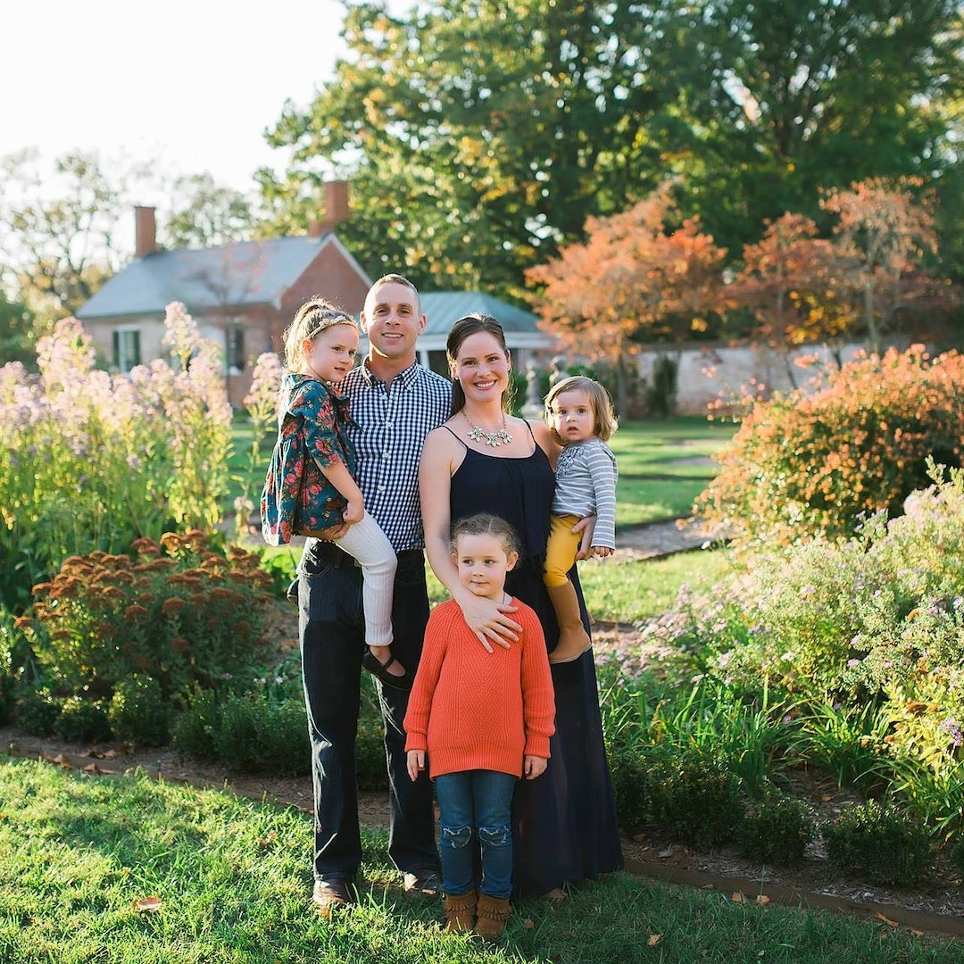 Sgt. 1st Class Joseph Robichaud and Staff Sgt. Sara Robichaud, both assigned to the Virginia Army National Guard, pose with their children. The two have more than 20 years of combined service and enjoy the life the military has given them and their children.