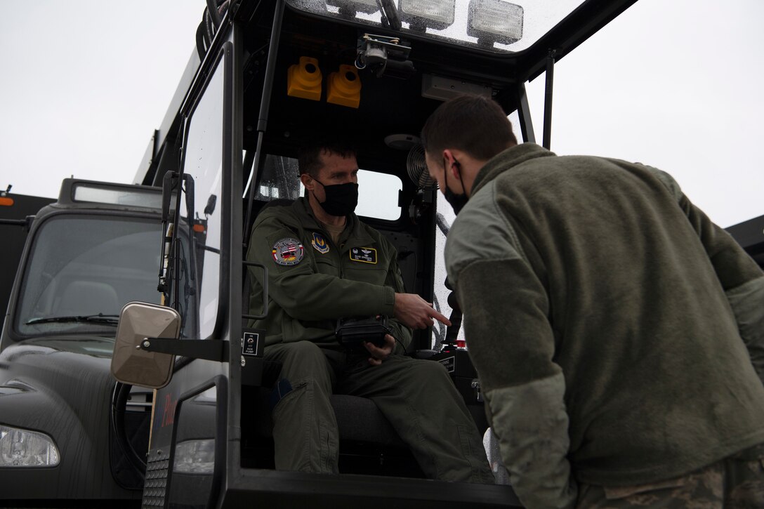 Other equipment leadership operated included an airfield snowblower, snowplow, snowbroom, and glycol recovery vehicle