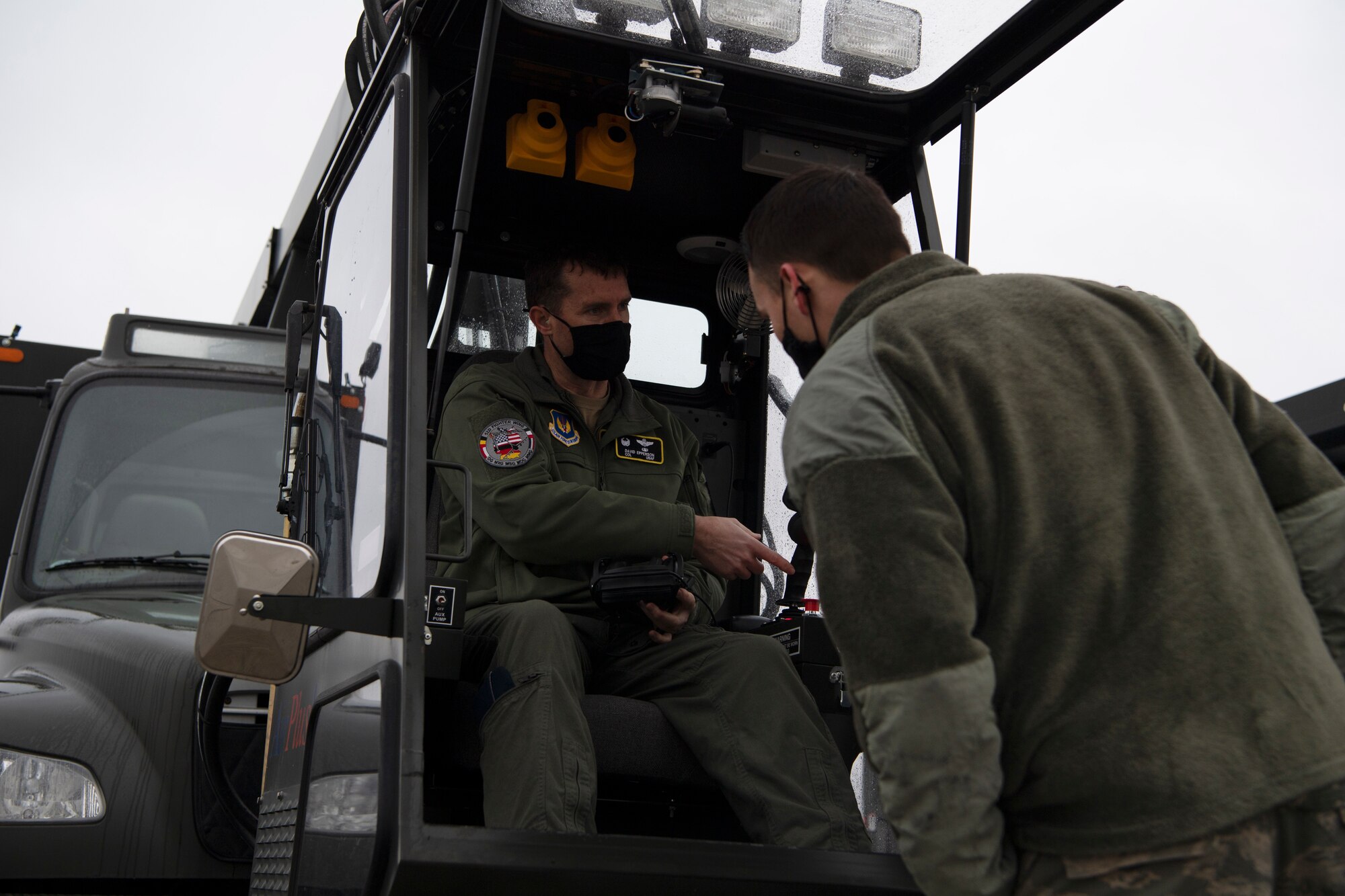Other equipment leadership operated included an airfield snowblower, snowplow, snowbroom, and glycol recovery vehicle