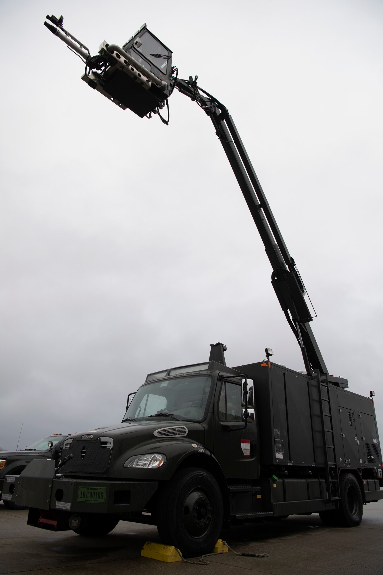 This event is done annually to demonstrate Spangdahlem's snow and ice removal capabilities.