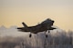 An F-35A Lightning II, assigned to the 356th Fighter Squadron, takes off during Arctic Gold 21-1 on Eielson Air Force Base, Alaska, Nov. 17, 2020. Arctic Gold 21-1 is a Phase I readiness exercise meant to prepare Eielson Airmen for a rapid mobilization of the F-35A. (U.S. Air Force photo by Senior Airman Beaux Hebert)
