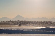 An F-35A Lightning II, assigned to the 356th Fighter Squadron, takes off during Arctic Gold 21-1 on Eielson Air Force Base, Alaska, Nov. 17, 2020. The F-35A is a fifth-generation multi-role fighter aircraft used by the U.S. Department of Defense along with 11 other partner nations. (U.S. Air Force photo by Senior Airman Beaux Hebert)