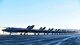 Twelve F-35A Lightning IIs form up prior to take off at Eielson Air Force Base, Alaska, Nov. 17, 2020. The 354th Fighter Wing conducted Arctic Gold 21-1, a Phase I readiness exercise designed to test the wing’s ability to rapidly deploy it’s F-35A fleet. (U.S. Air Force photo by Senior Airman Keith Holcomb)