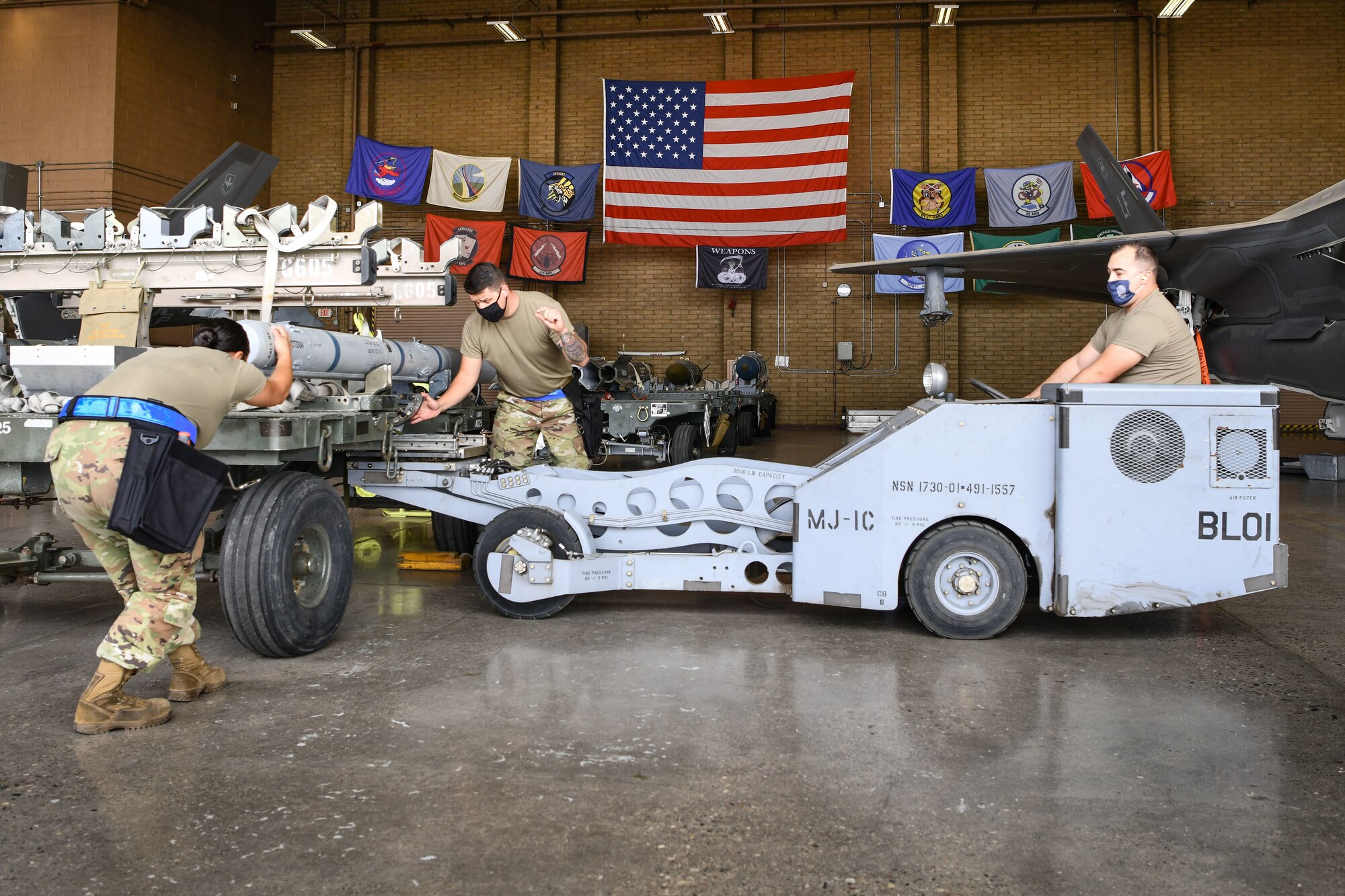 Two teams, one assigned to the F-16 Fighting Falcon and the other to the F-35 Lightning II, competed for 944th Load Crew of the Year bragging rights during the event.