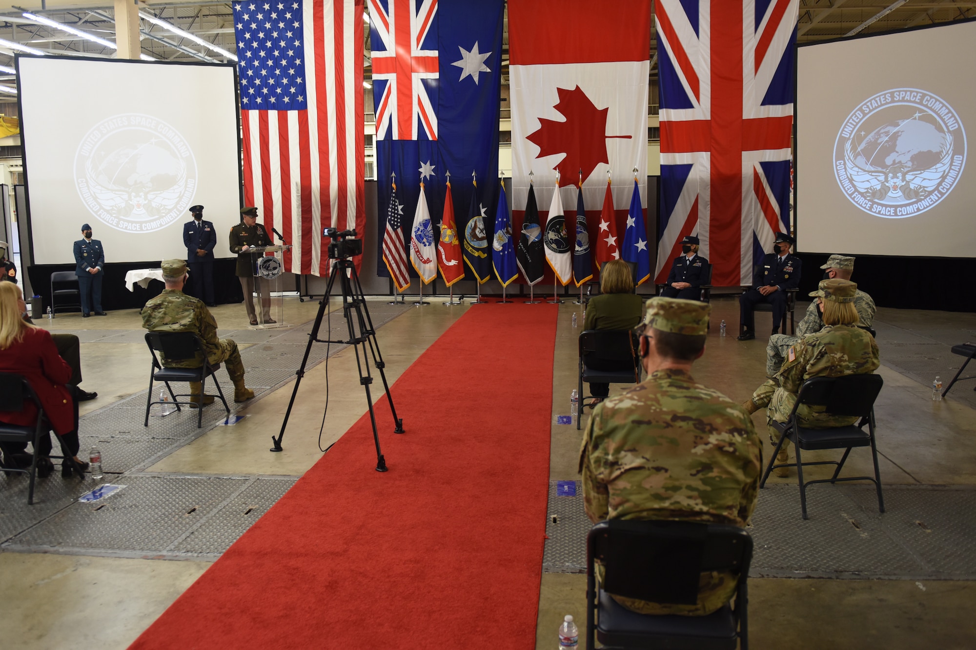 Photo from change of command ceremony