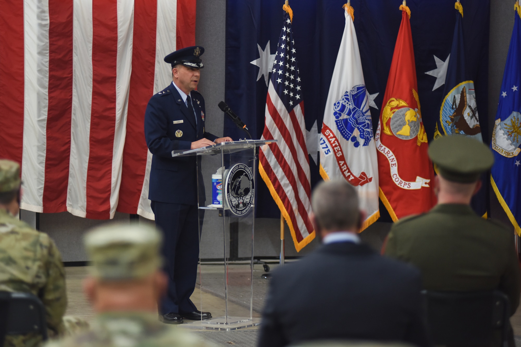 Photo from change of command ceremony