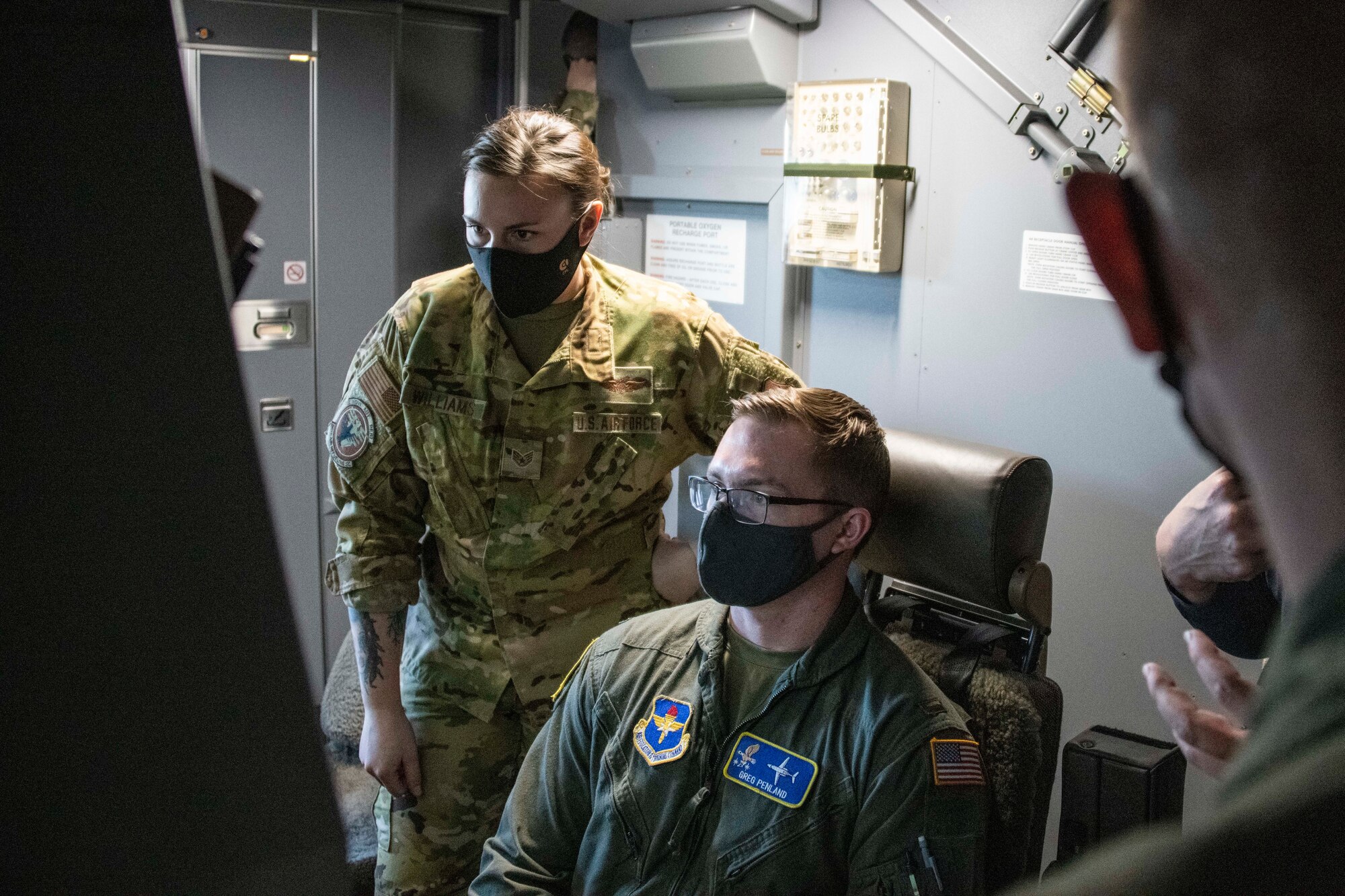 97 AMW showcases mobility airpower to 14th FTW.