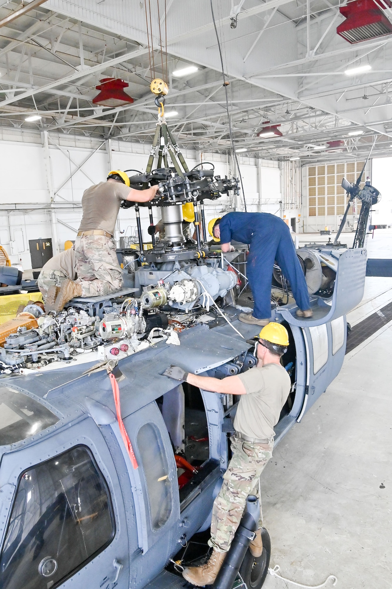 HH60G Pave Hawk Helicopter Maintenance