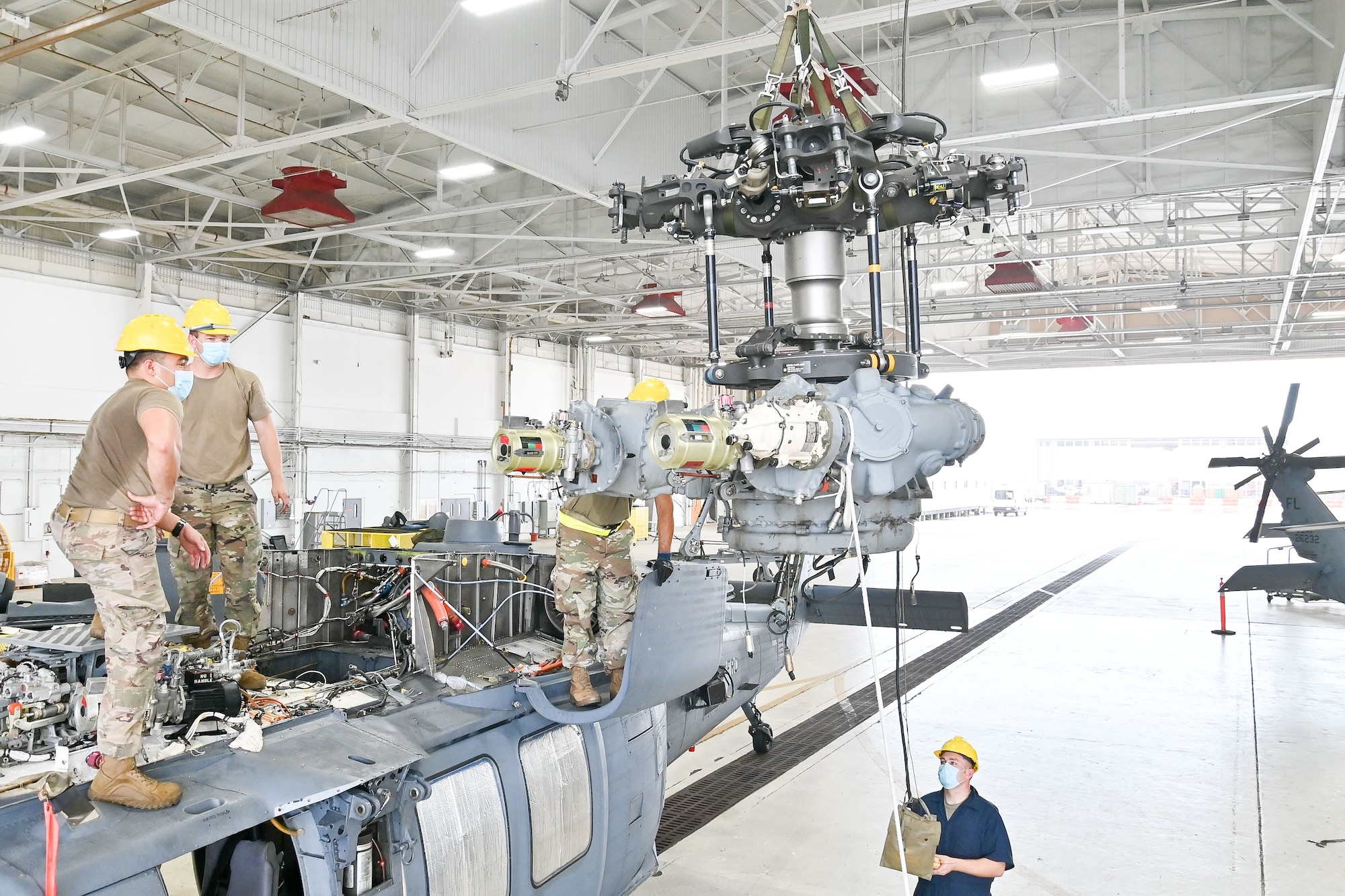 HH60G Pave Hawk Helicopter Maintenance
