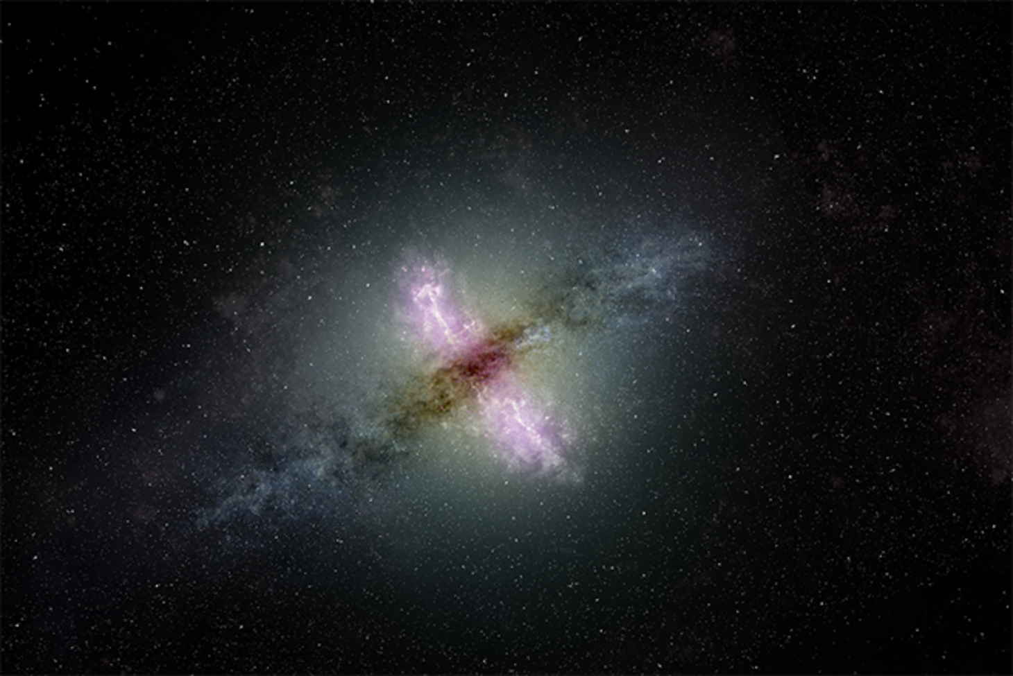 NRL Researchers Catch Supermassive Black Holes Launching Newborn