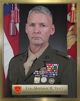 Col. Matthew W. Tracy bio photo
