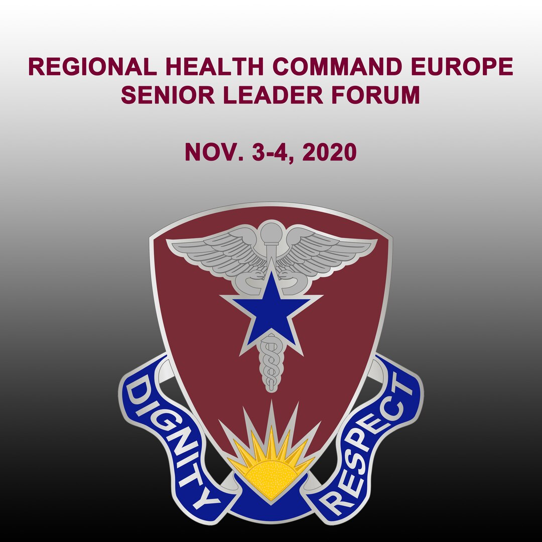 Regional Health Command Europe senior leader forum 2020