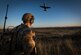 A Tactical Control Party Airmen and qualified Joint Terminal Aircraft Controller assigned to the 9th Air Support Operations Squadron at Fort Hood, Texas, directs an A-10 Thunderbolt II aircraft during a close-air-support exercise at Fort Hood, Texas Oct. 30, 2020. The 330th Recruiting Squadron used this exercise, along with the 2020 Lightning Challenge to publicize the capabilities of Special Warfare Airmen. (U.S. Air Force photo by Master Sgt. JT May III)