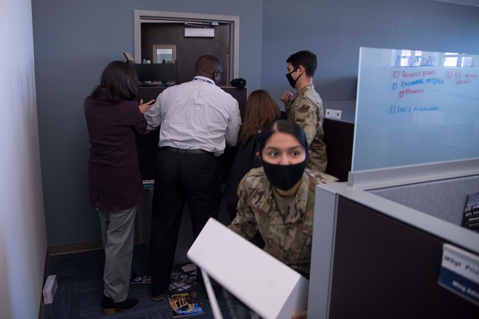 Active shooter training exercise at JBSA-Fort Sam Houston is conducted to educate the unit’s personnel how to better defend themselves against an active shooter.