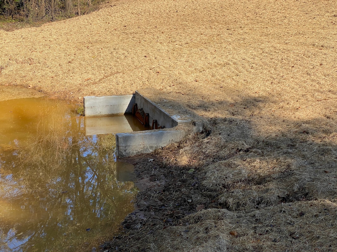 new culvert installed in pope county levee