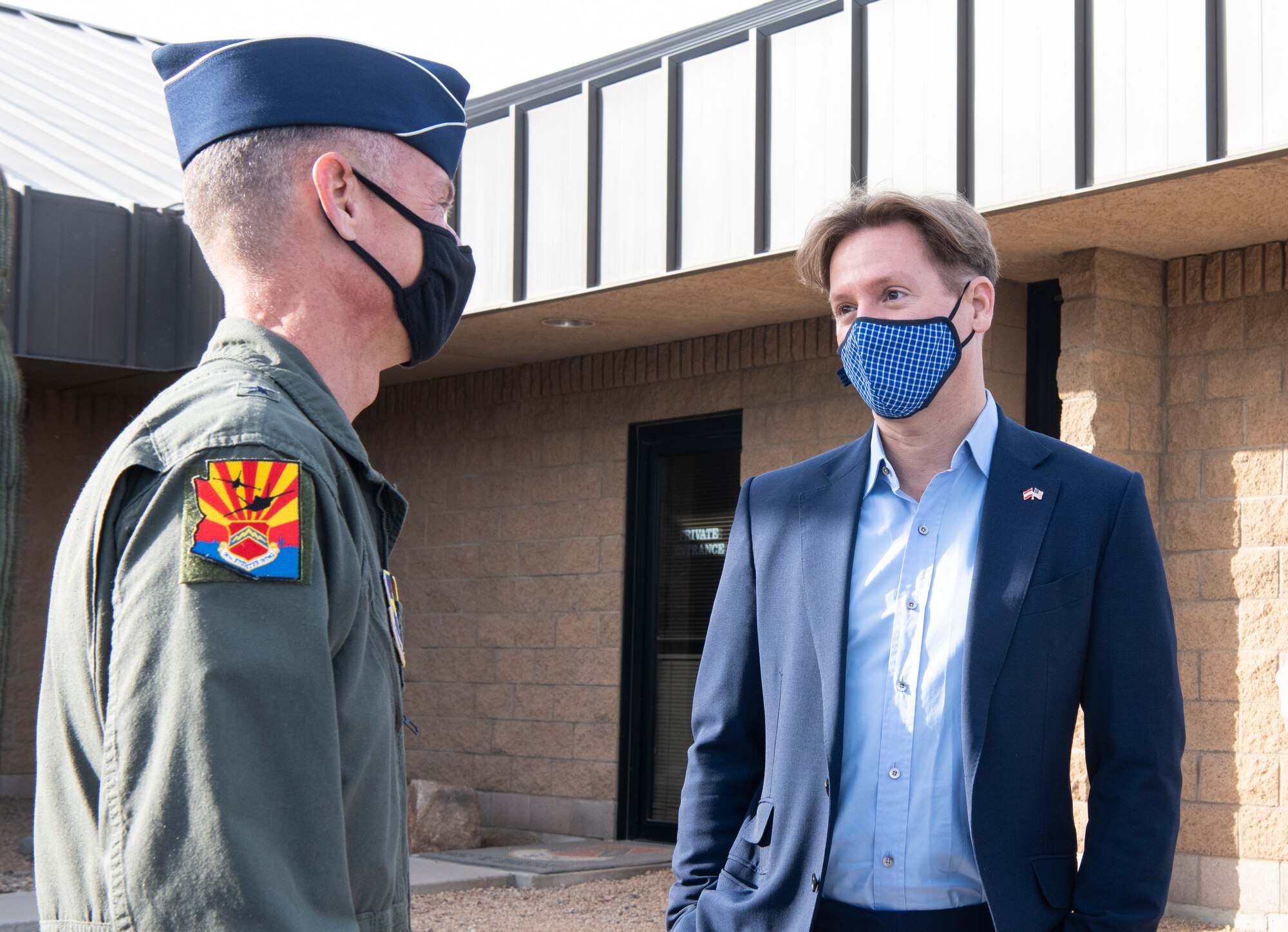 U.S. Ambassador tours Luke Air Force Base