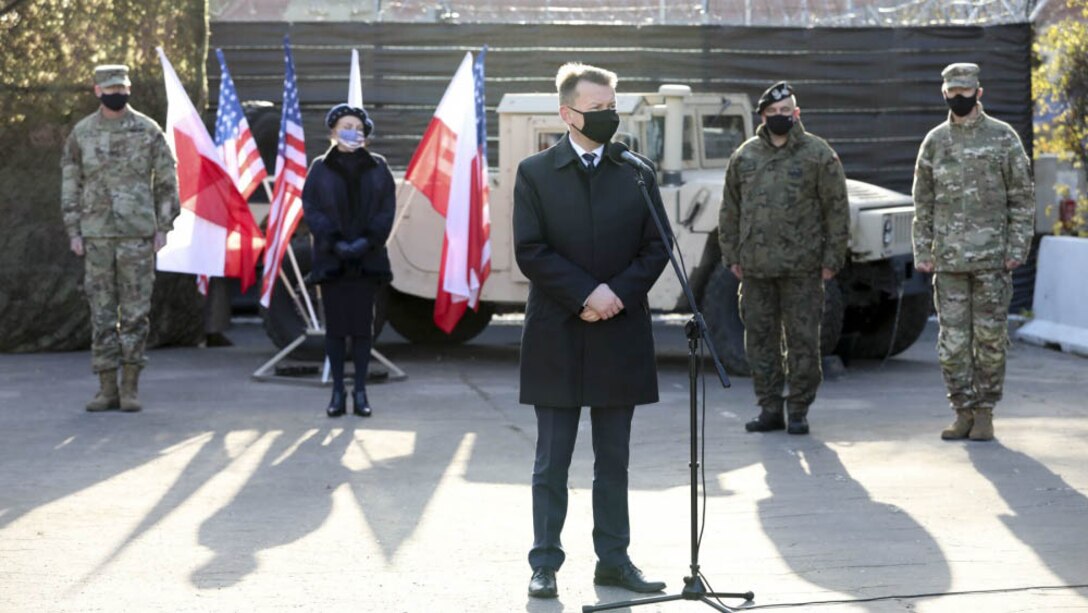 V Corps establishes its forward headquarters in Poland