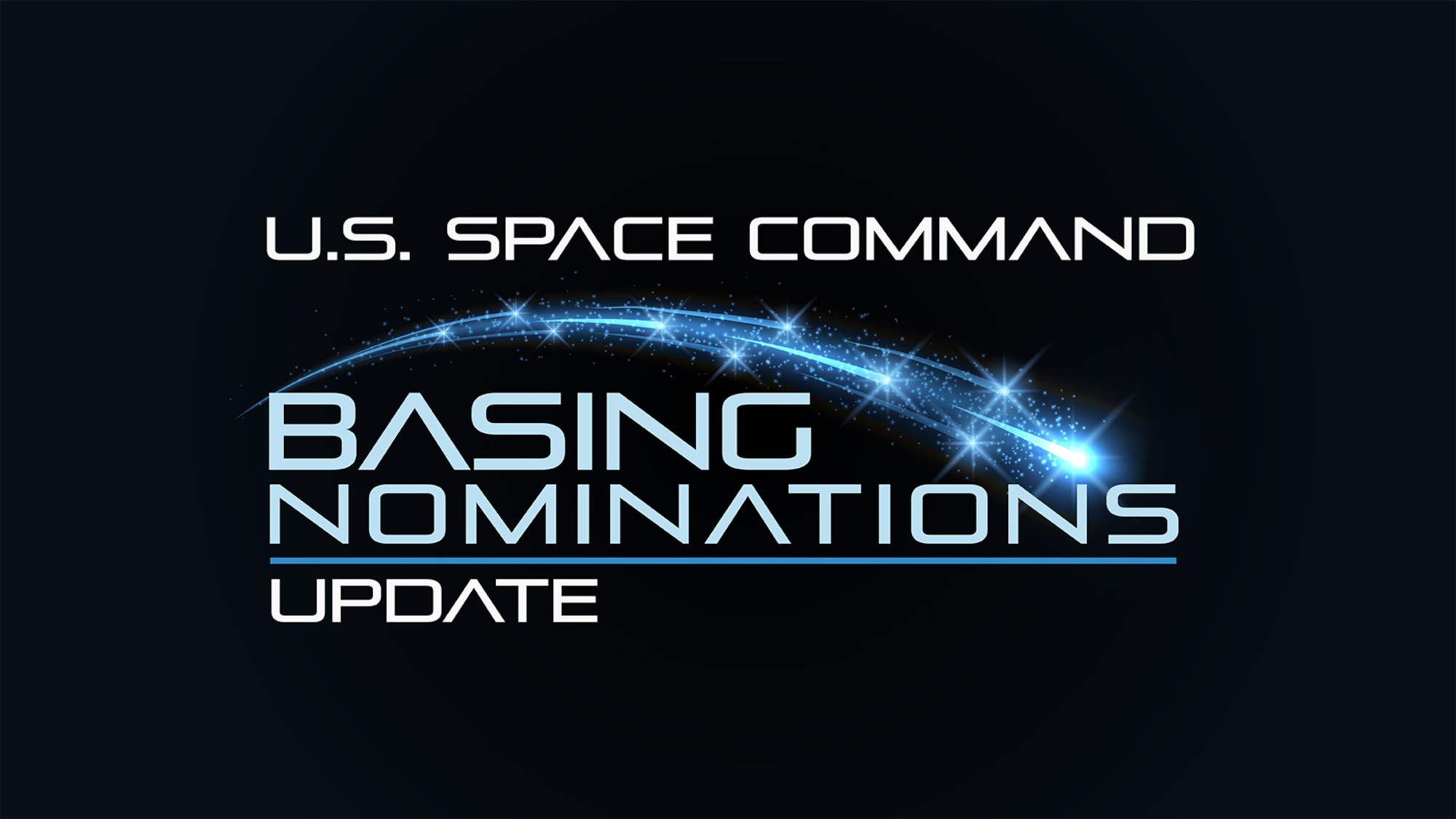 U.S. Space Command Basing Nomination Update Graphic. (U.S. Air Force Graphic by Rosario "Charo" Gutierrez)